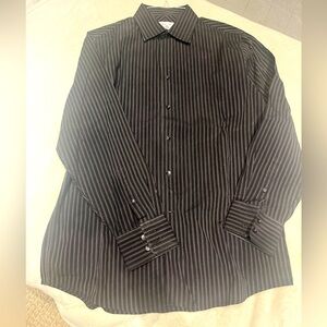 Calvin Klein long sleeve - black and grey stripes
